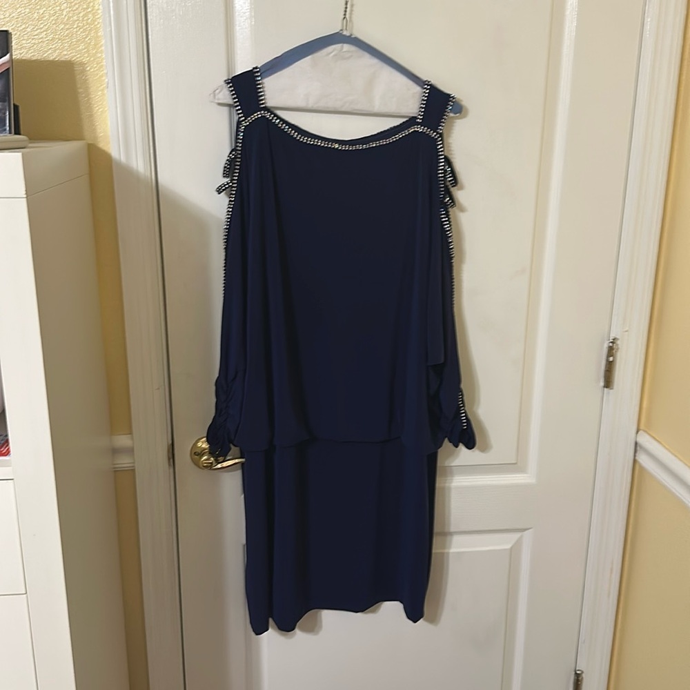 Navy Sparkly Dress